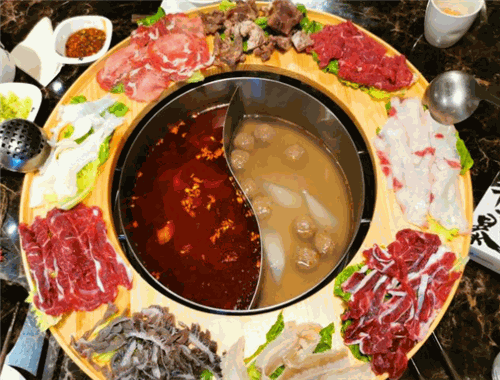 牛沙暴潮汕牛肉火锅